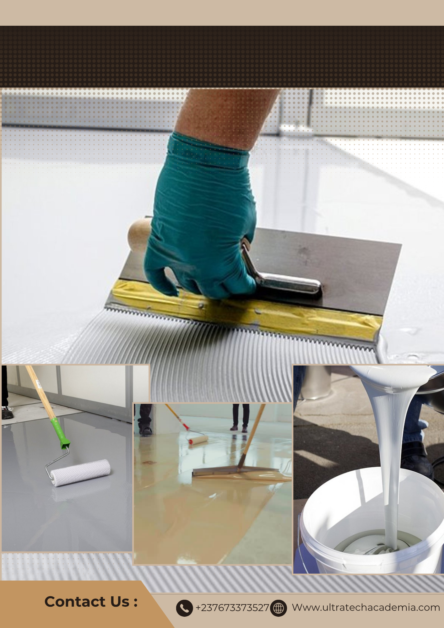 Master the bases of epoxy flooring